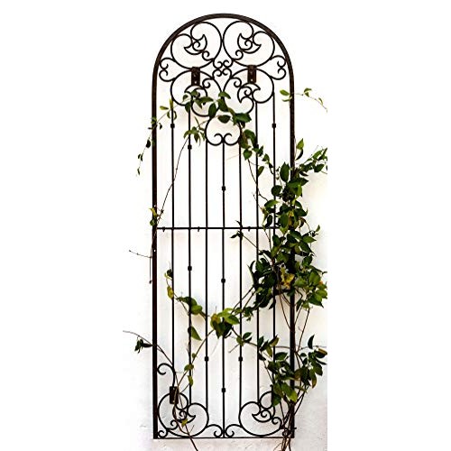 H Potter Outdoor Metal Wall Art Decor or Trellis for Climbing Plan...