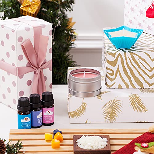 HABFHN Candle Making Kit, Scented Candles, Soy Wax and Accessory D...