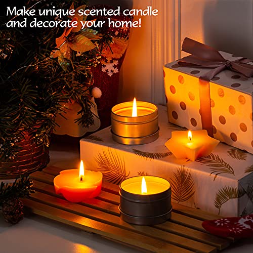 HABFHN Candle Making Kit, Scented Candles, Soy Wax and Accessory D...