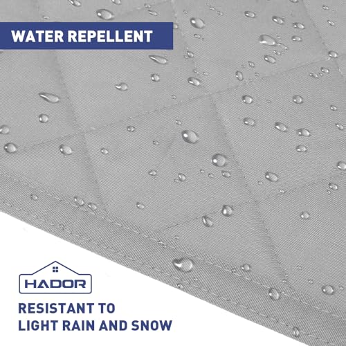 HADOR Magnetic Thermal Insulated Door Curtain for Winter Fits Door...