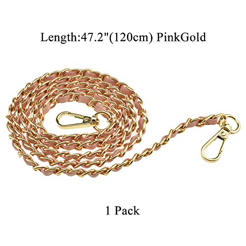 HAHIYO Mini Purse Chain Strap Slim Wide 8mm for LV Length 47.2 inc...