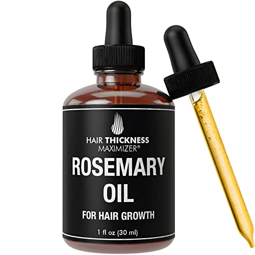 Rosemary Oil for Hair Growth. Vegan Hair Strengthening & Nourishin...