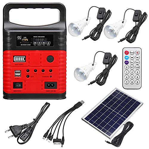HAIRY Electric Household Generator, Outdoor Power Supply Radio Fla...