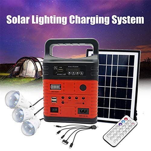 HAIRY Electric Household Generator, Outdoor Power Supply Radio Fla...