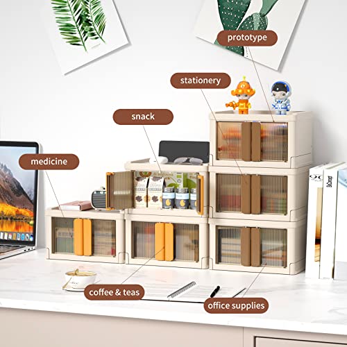 Office Organization and Storage Desk Organizer Small Plastic Conta...