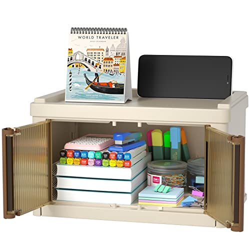 Office Organization and Storage Desk Organizer Small Plastic Conta...