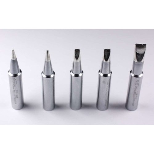 Hakko T18 Series Chisel Pack with T18-D08/D12/D24/D32/S3 Tips Mode...