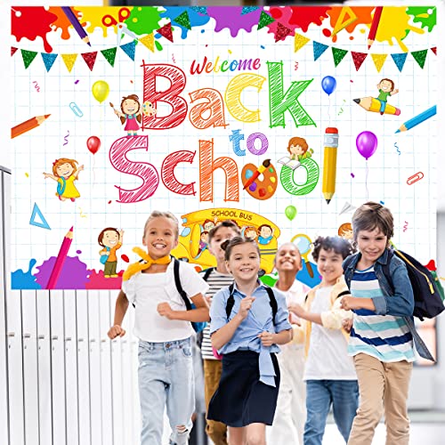 Welcome Back to School Decorations Back to School Background Banne...