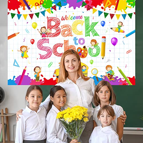 Welcome Back to School Decorations Back to School Background Banne...