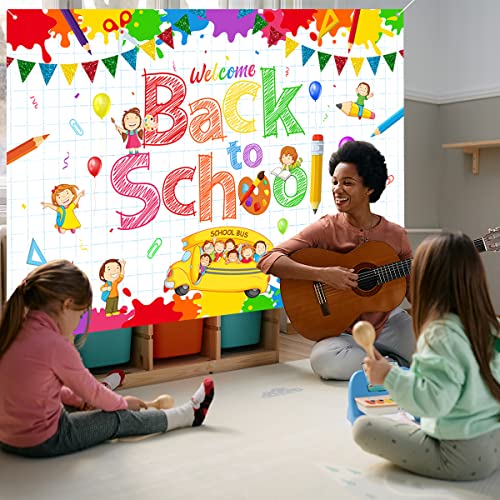 Welcome Back to School Decorations Back to School Background Banne...