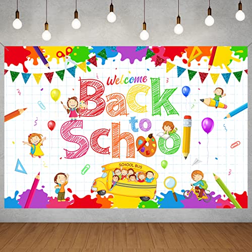 Welcome Back to School Decorations Back to School Background Banne...