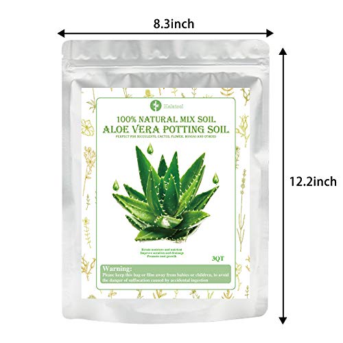 Aloe Vera Soil Mix Hand Blended- Professional Cactus and Succulent...