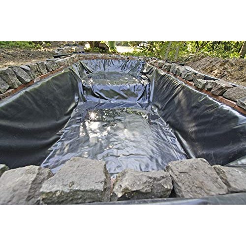 HALF OFF PONDS - 37.5 ft. x 40 ft. 20-Mil LLDPE Pond Liner for Pon...