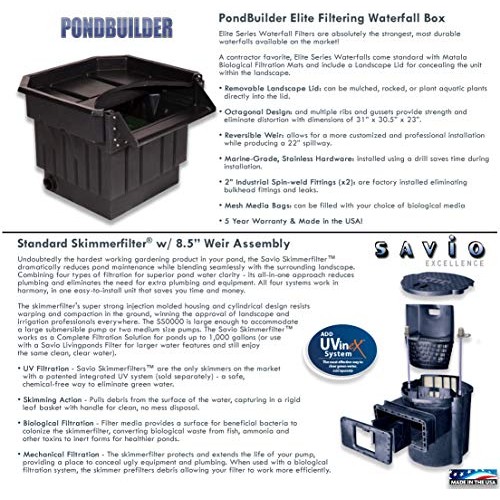 HALF OFF PONDS - LC2-5200 Complete Water Garden & Pond Kit with 20...