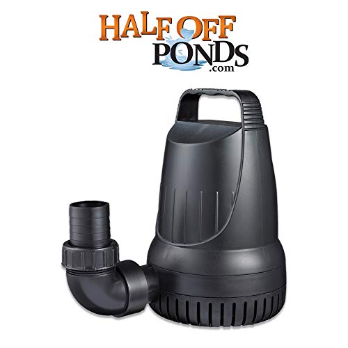 HALF OFF PONDS Manta 4,100 GPH Magnetic Drive Submersible Pump – U...
