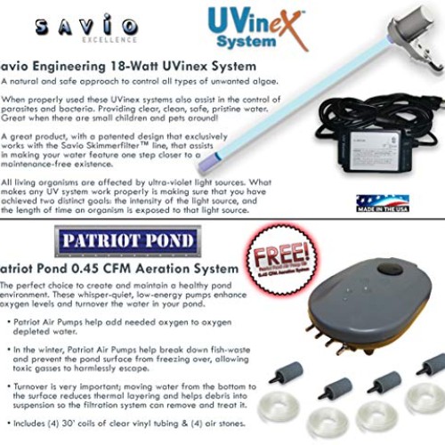 HALF OFF PONDS - MDSUV6 - Savio Signature 4100 with UV Complete Wa...