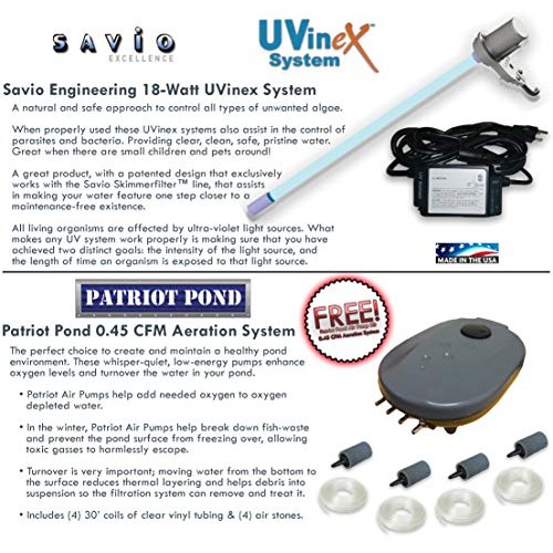 HALF OFF PONDS - MDSUV6 - Savio Signature 4100 with UV Complete Wa...