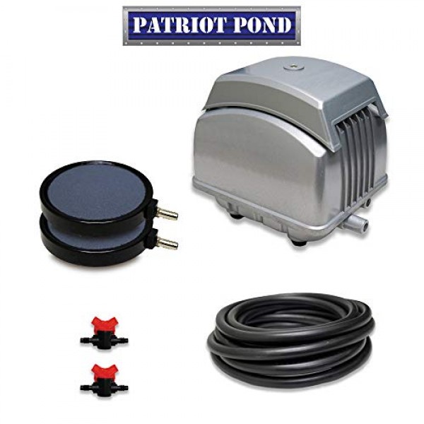 HALF OFF PONDS Patriot Pond Subsurface Aeration System with 2.1 Cu...