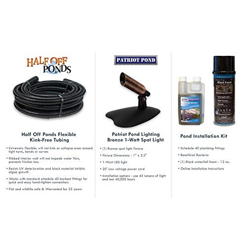 HALF OFF PONDS Savio Select 2000 with UV Complete Water Garden and...