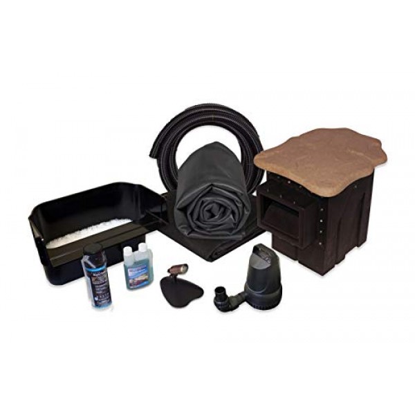 Simply Ponds 2100 Water Garden and Pond Kit with 15 Foot x 15 Foot...