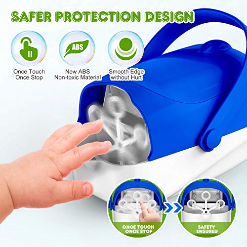 Hamdol Bubble Machine, Automatic Bubble Blower, Portable Bubble Ma...