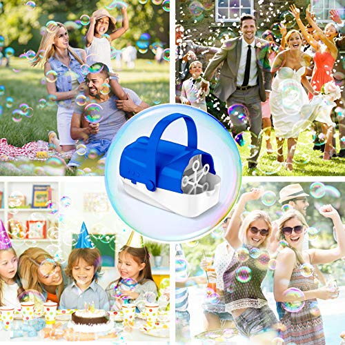Hamdol Bubble Machine, Automatic Bubble Blower, Portable Bubble Ma...