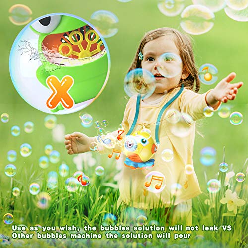 Hamdol Bubble Machine Blower for Toddlers, Octopus Auto Bubble Mak...