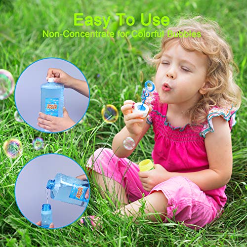 Hamdol Bubble Solution Bubble Refill, Bubble Refill Solution 2 x 3...