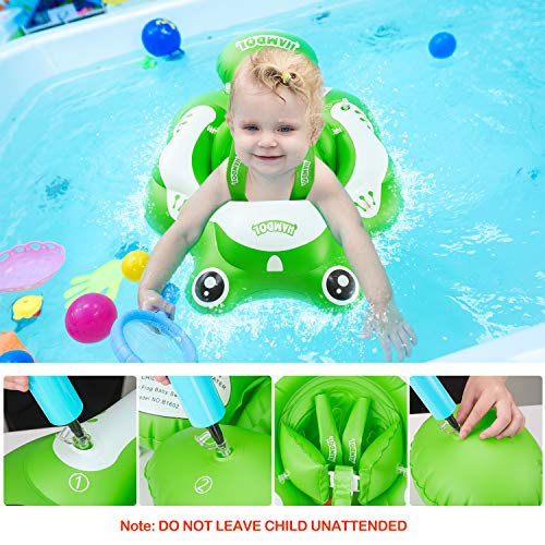 Inflatable Baby Swimming Float Ring - Baby Pool Floatie Baby Water...