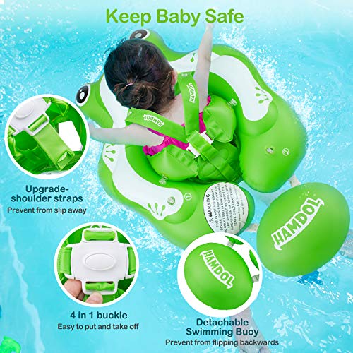Inflatable Baby Swimming Float Ring - Baby Pool Floatie Baby Water...