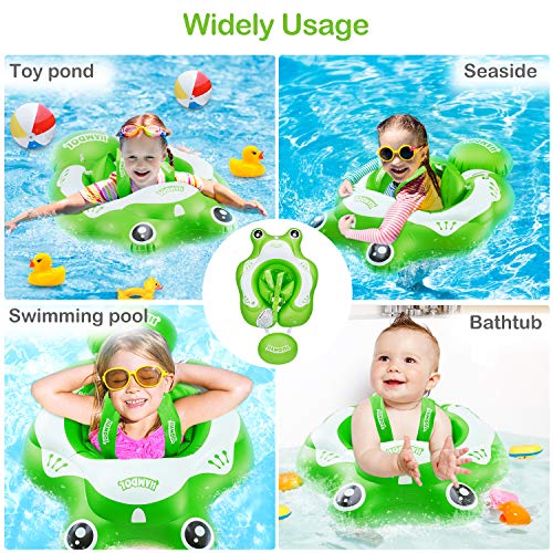 Inflatable Baby Swimming Float Ring - Baby Pool Floatie Baby Water...