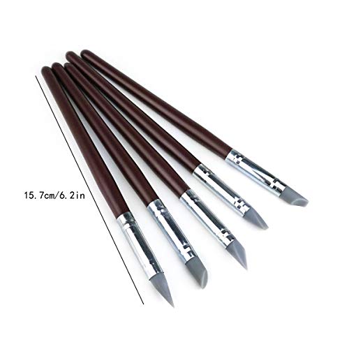 Hamineler 20Pcs Silicone Clay Sculpting Tool Clay Shaping Modeling...