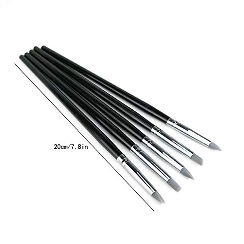 Hamineler 20Pcs Silicone Clay Sculpting Tool Clay Shaping Modeling...