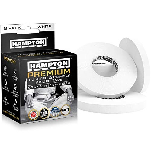 8 Pack White Finger Tape - Athletic Tape | 0.3” x 45 Feet - for ...