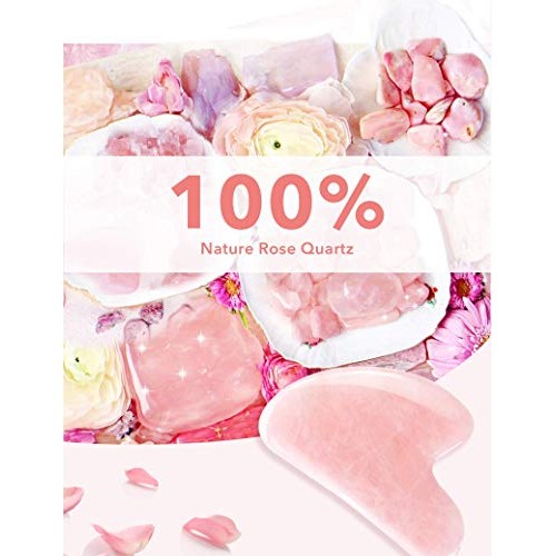 HANABEE Authentic Jade Roller for Face Gua Sha Facial Tools Face R...