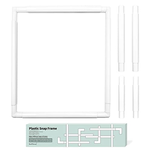 HAND U JOURNEY 2Pcs 17''x17'',11"x8" Universal Clip Frame Set, Squ...