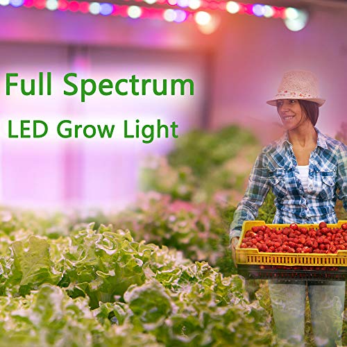 75LED Full Spectrum Grow Light Bulbs 25W Panel Grow Lamp with IR &...