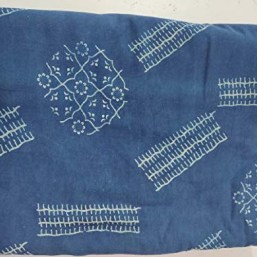 HANDICRAFTOFPINKCITY 1 Yard 100% Cotton Fabric Indian Hand Block P...