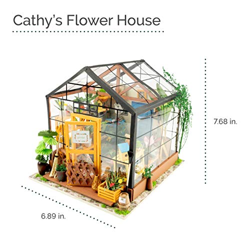 Hands Craft DG104, DIY 3D Wooden Miniature Dollhouse Build Your ow...
