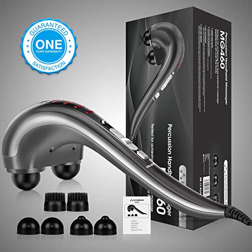 Hangsun Handheld Neck Back Massager MG460 Deep Tissue Percussion M...