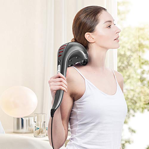 Hangsun Handheld Neck Back Massager MG460 Deep Tissue Percussion M...
