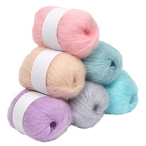 Hankyky Lightweight Soft Baby Smooth &Warm Mohair Plush Cashmere W...