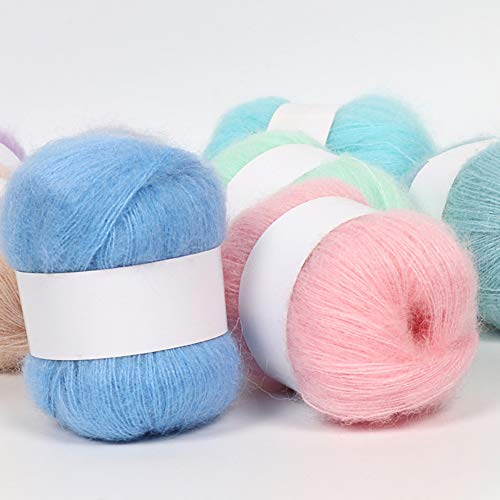 Hankyky Lightweight Soft Baby Smooth &Warm Mohair Plush Cashmere W...