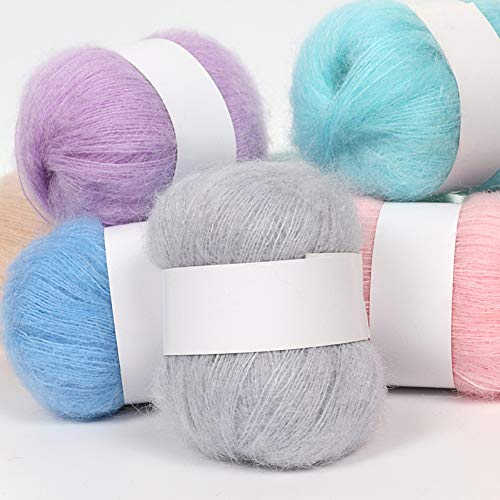Hankyky Lightweight Soft Baby Smooth &Warm Mohair Plush Cashmere W...