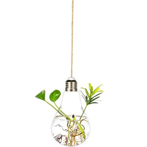 Glass Hanging Planters hydroponic vase , Terrarium Containers Flow...