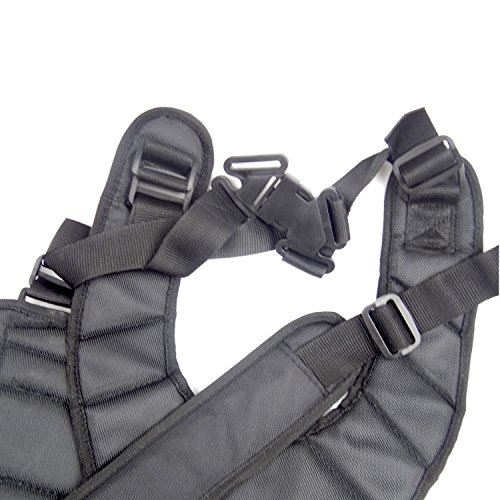 Hanperal Black Comfort Strap Double Shoulder,Trimmer Shoulder Stra...