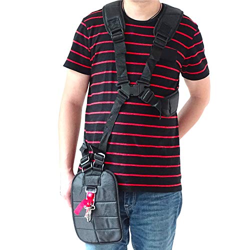 Hanperal Black Comfort Strap Double Shoulder,Trimmer Shoulder Stra...