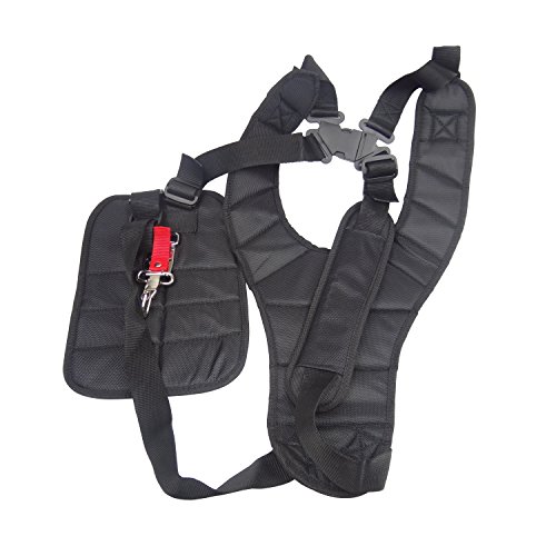 Hanperal Black Comfort Strap Double Shoulder,Trimmer Shoulder Stra...