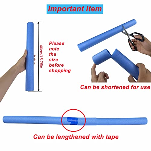 HANQIAN 12pcs Trampoline Pole Foam Sleeves 15.7in Waterproof Prote...