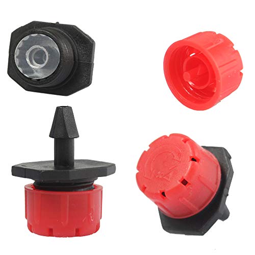 HanYoer Drip Irrigation Kit Adjustable Drip Irrigation Dripper, Dr...